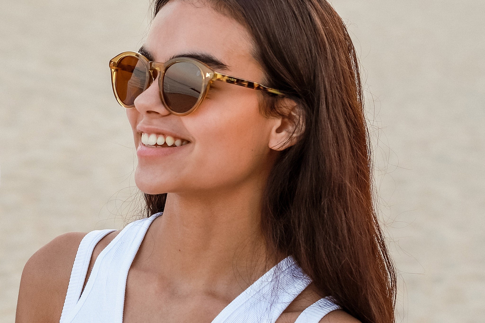 Biscayners Sunglasses |  Sunrise Honey