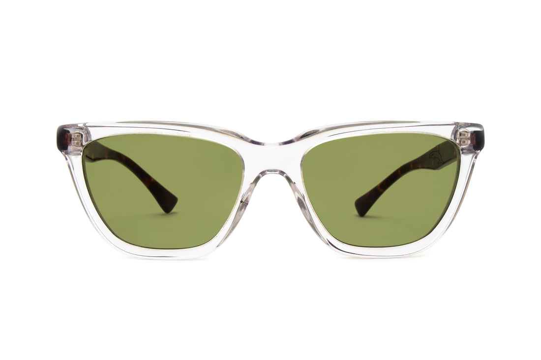 Mashta Crystal Green Sunglasses