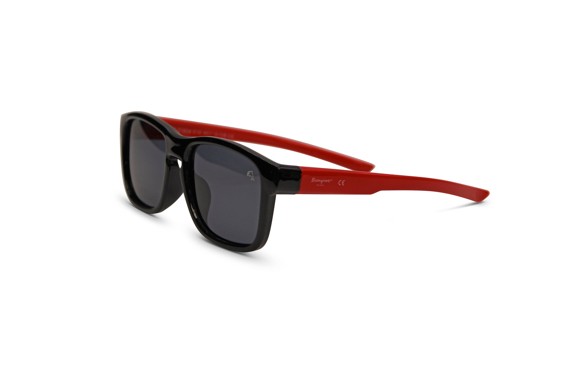 Seahorse Black-Red Sunglasses