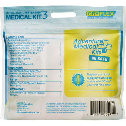 Adventure Medical Ultralight/Watertight .3 First Aid Kit [0125 - 0297]