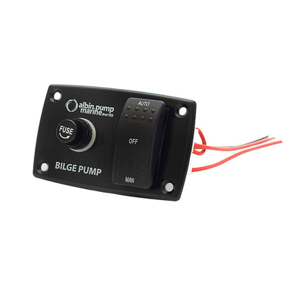 Albin Group 3 - Way Bilge Panel - 12/24V [01 - 66 - 027]