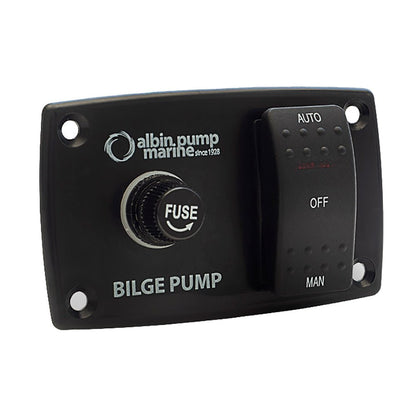 Albin Group 3 - Way Bilge Panel - 12/24V [01 - 66 - 027]