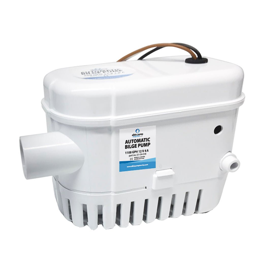 Albin Group Automatic Bilge Pump 1100 GPH - 12V [01 - 04 - 018]