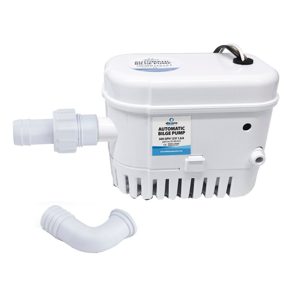 Albin Group Automatic Bilge Pump 500 GPH - 12V [01 - 04 - 015]