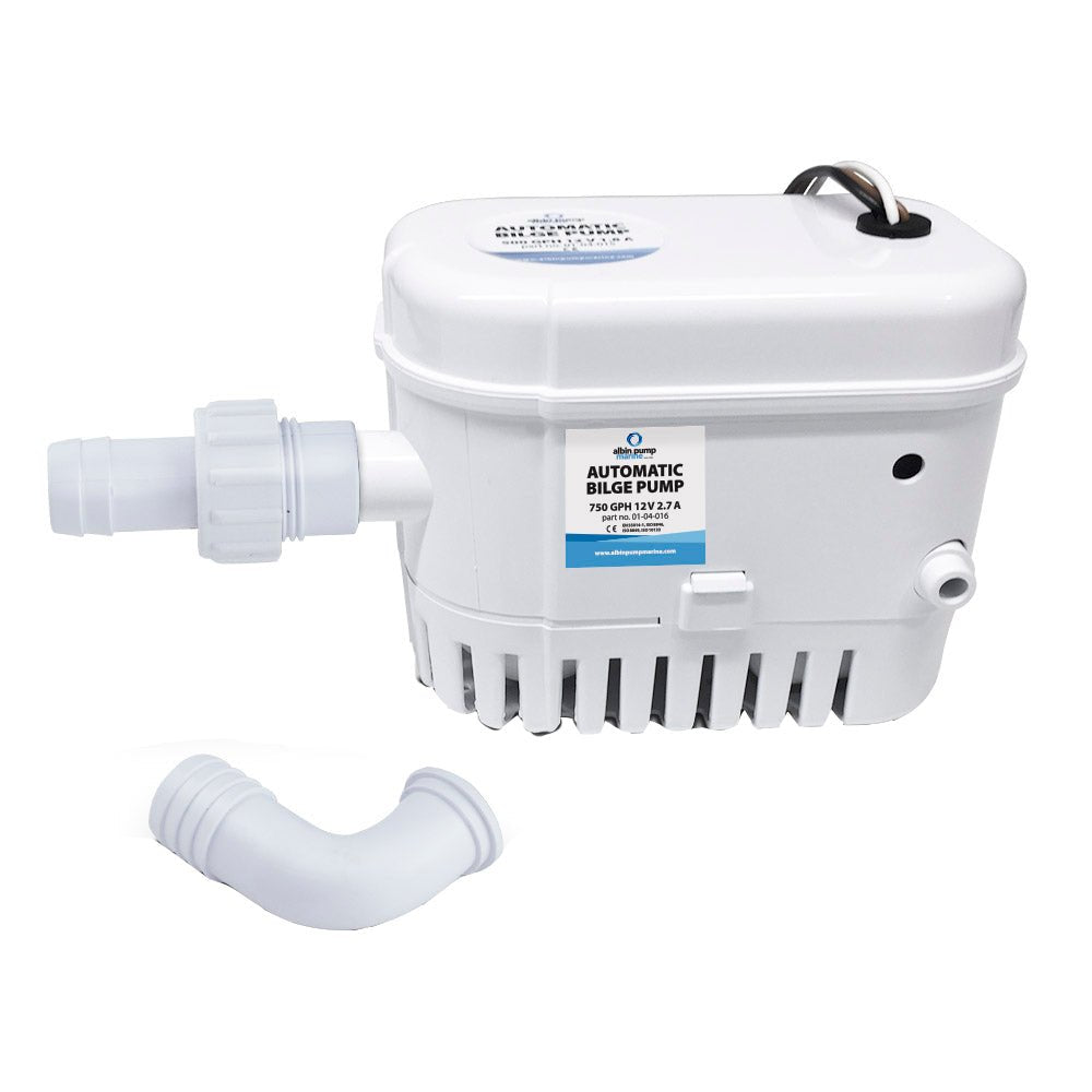 Albin Group Automatic Bilge Pump 750 GPH - 12V [01 - 04 - 016]