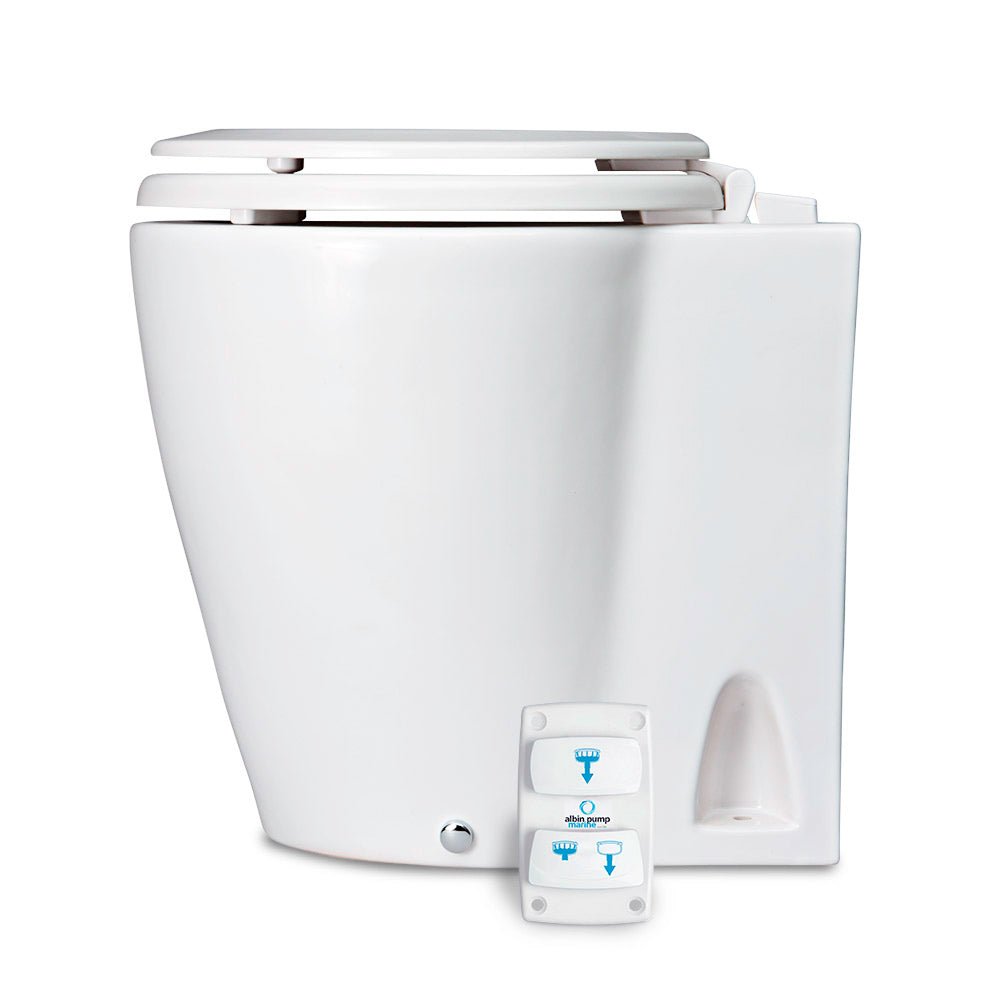 Albin Group Marine Design Marine Toilet Silent Electric - 12V [07 - 03 - 045]