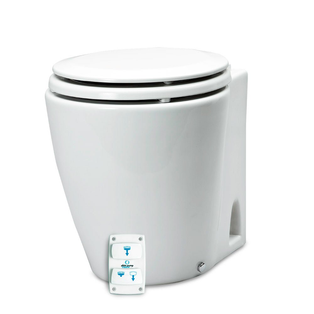 Albin Group Marine Design Marine Toilet Silent Electric - 12V [07 - 03 - 045]