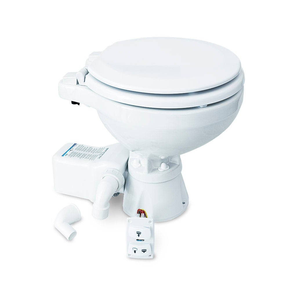 Albin Group Marine Toilet Silent Electric Compact - 12V [07 - 03 - 010]