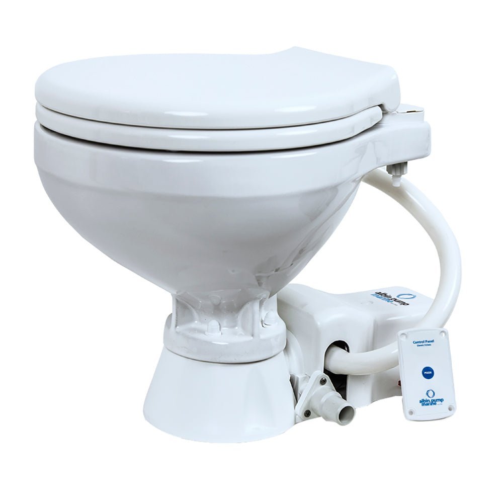 Albin Group Marine Toilet Standard Electric EVO Compact - 12V [07 - 02 - 004]