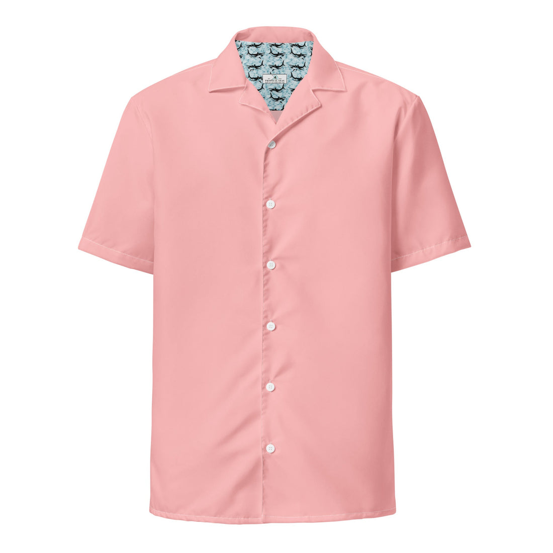 Coral Button Shirt