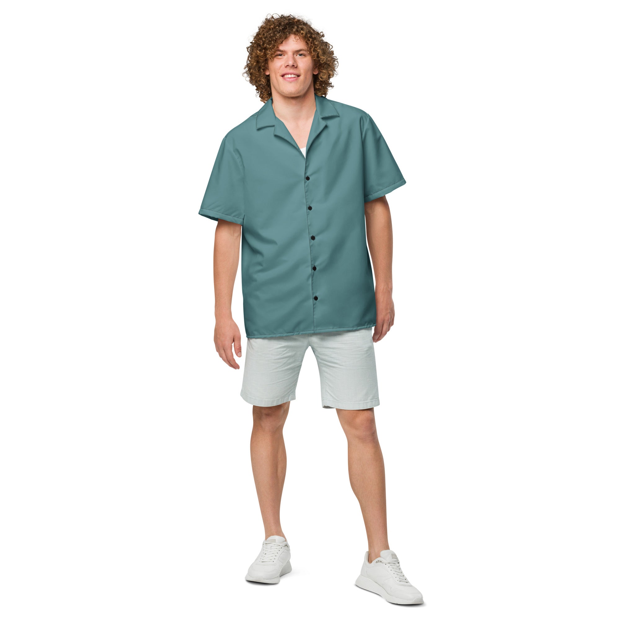 Ocean Green Button Shirt