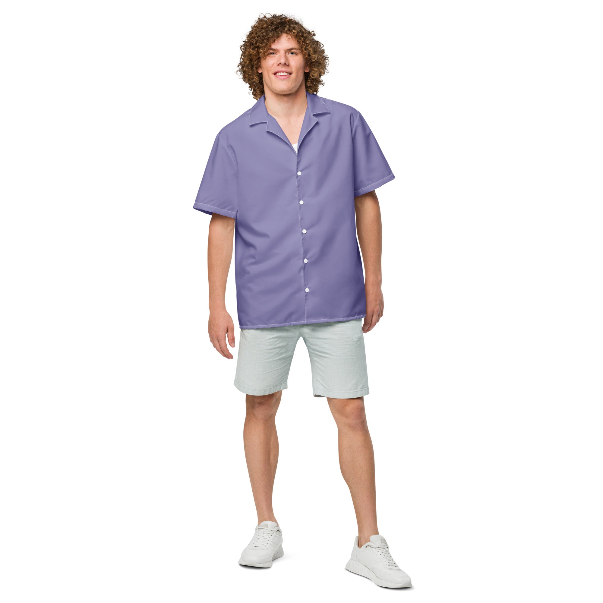 Urchin Purple Button Shirt