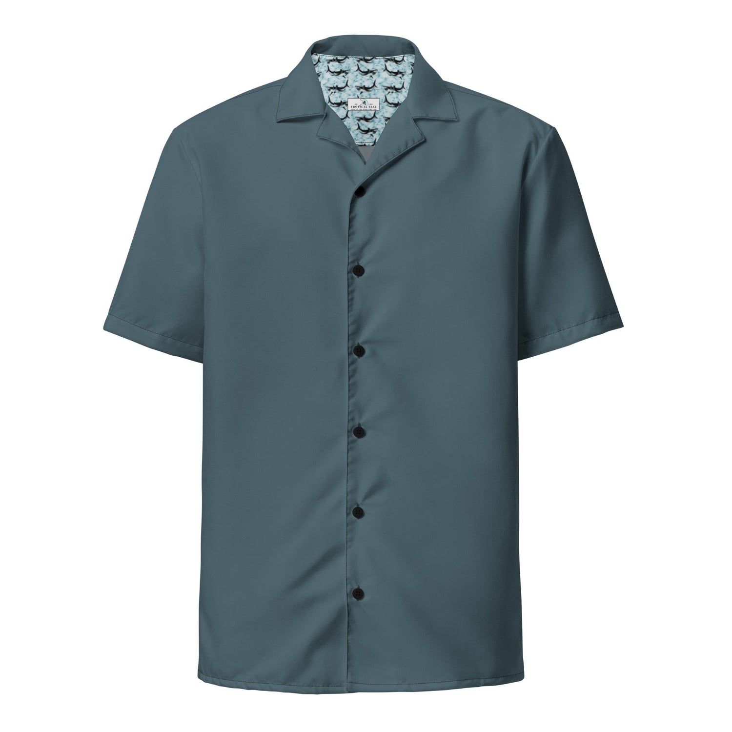 Storm Blue Button Shirt