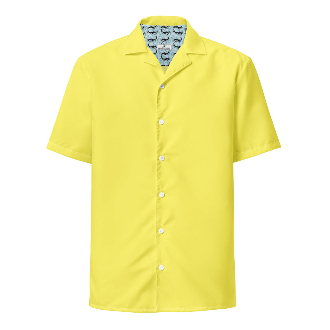 Banana Yellow Button Shirt