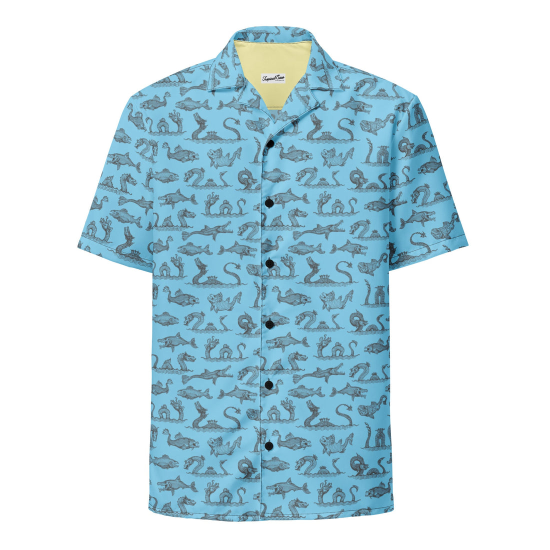 Legends of the Deep Button Down Hawaiian Shirt- Coastal Summer 2024 Collection