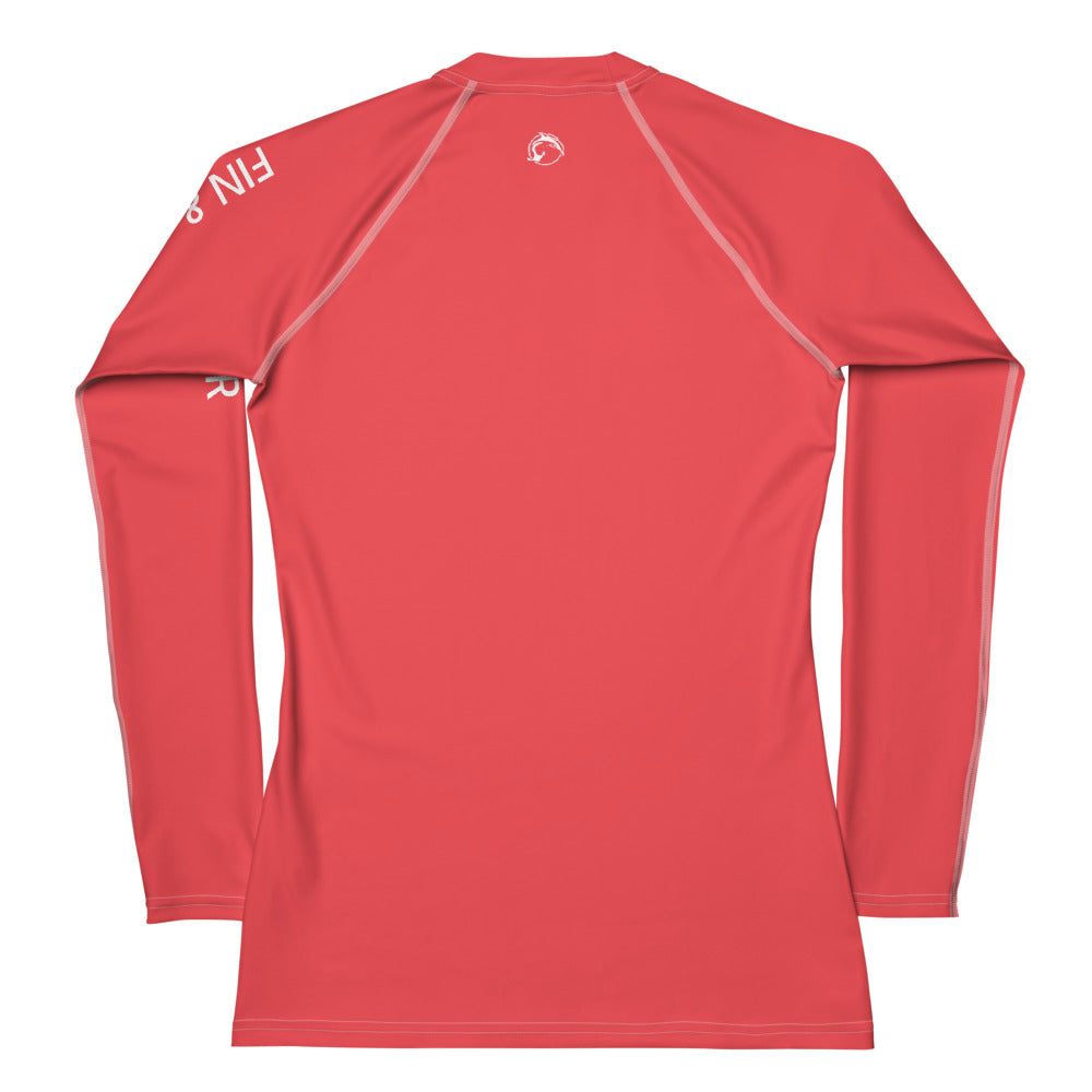 Women's UPF 50 Long Sleeve Sun Shirt – Coral Reef