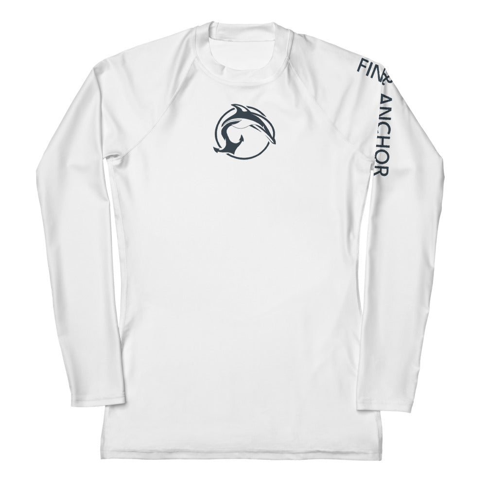 Women's UPF 50 Long Sleeve Sun Shirt - Glacier White