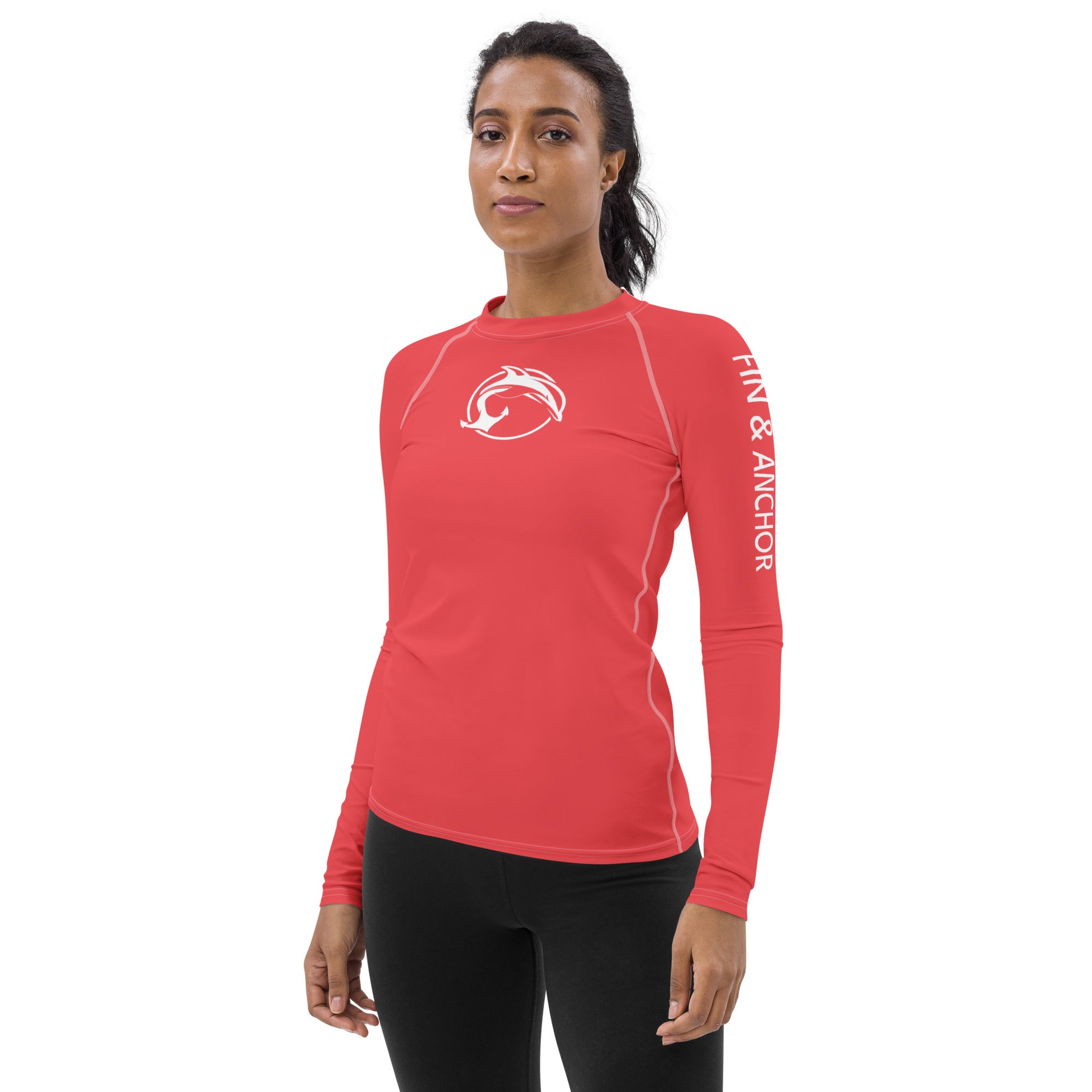 Women's UPF 50 Long Sleeve Sun Shirt – Coral Reef - 0