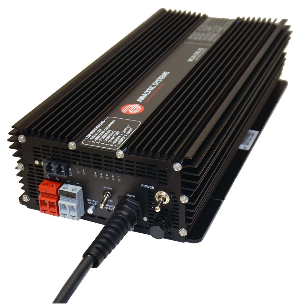 Analytic Systems AC Charger 2 - Bank 70A, 12V Out, 85 - 264VAC In Power - Factor Correction [BCA1050 - 12]