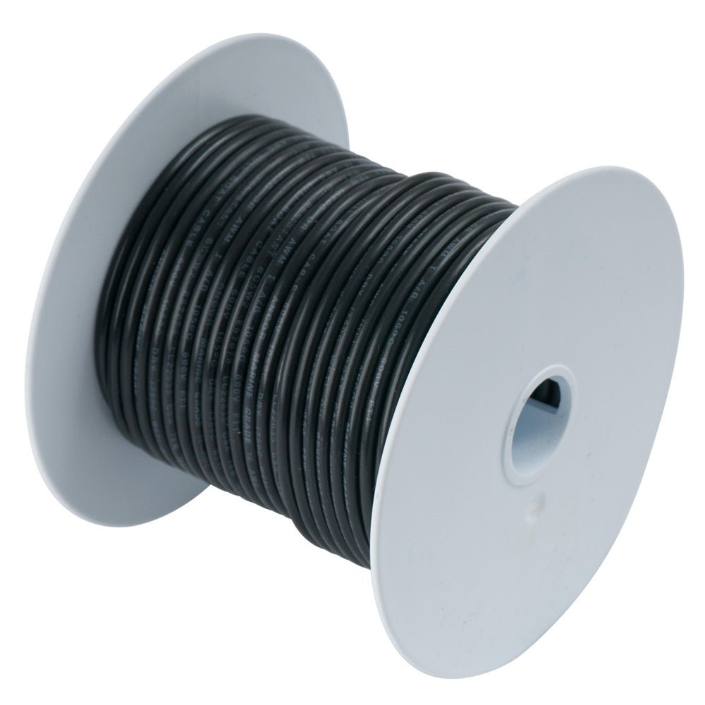 Ancor Black 14 AWG Tinned Copper Wire - 500&