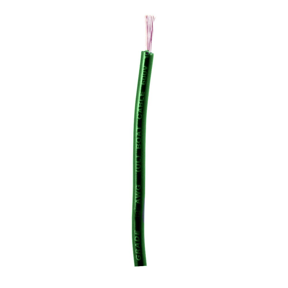 Ancor Green 8 AWG Battery Cable - Sold By The Foot [1113 - FT]