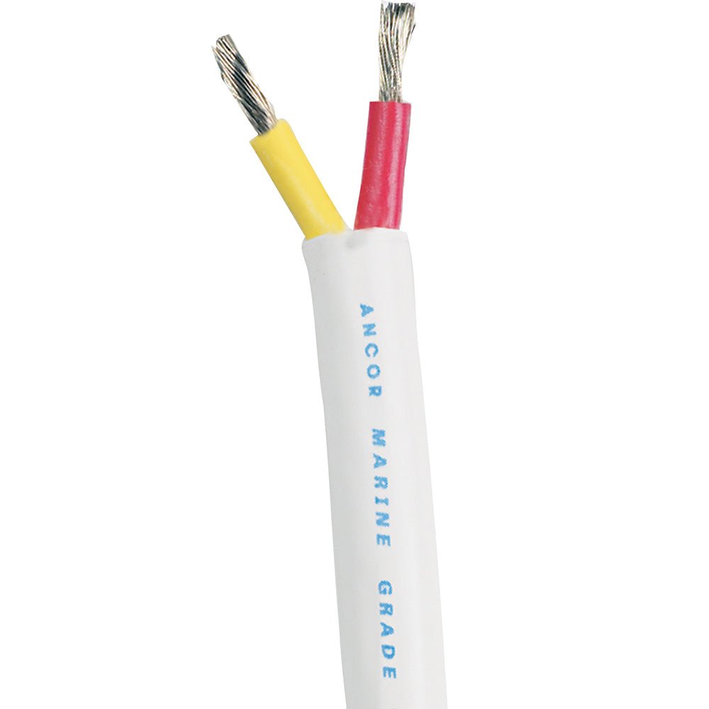 Ancor Safety Duplex Cable - 12/2 AWG - Red/Yellow - Round - 250&