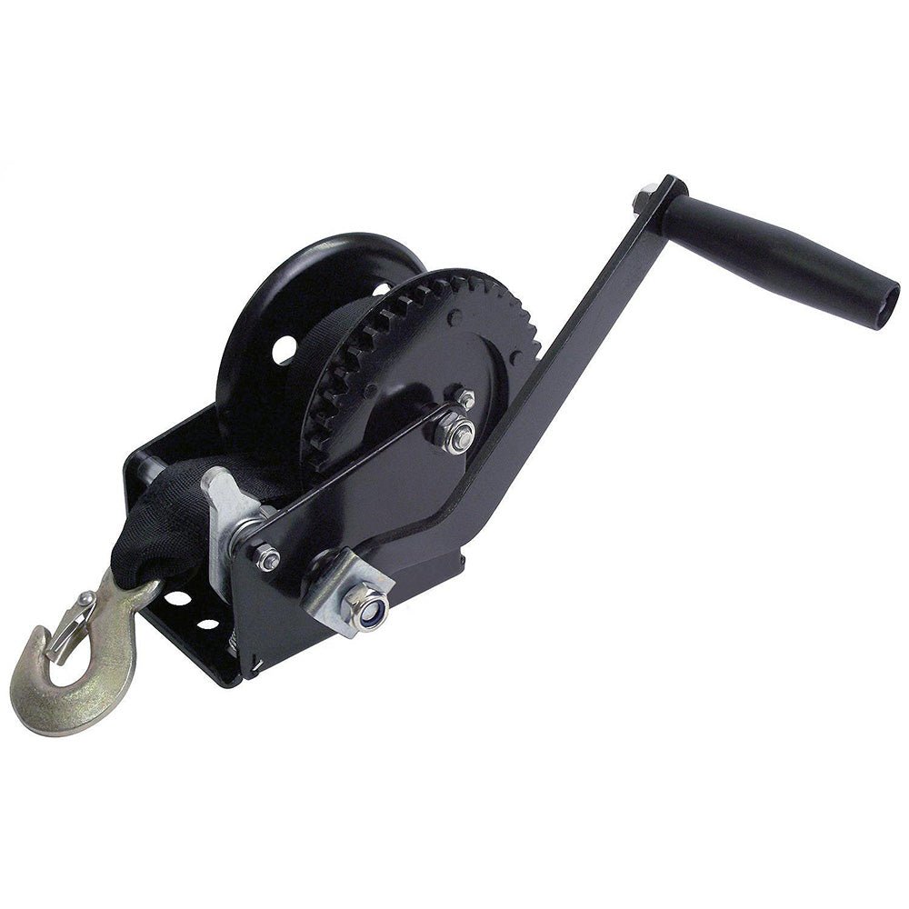 Attwood 1200 lb Single Drive Winch - 2" x 20 Nylon Strap [11149 - 4]