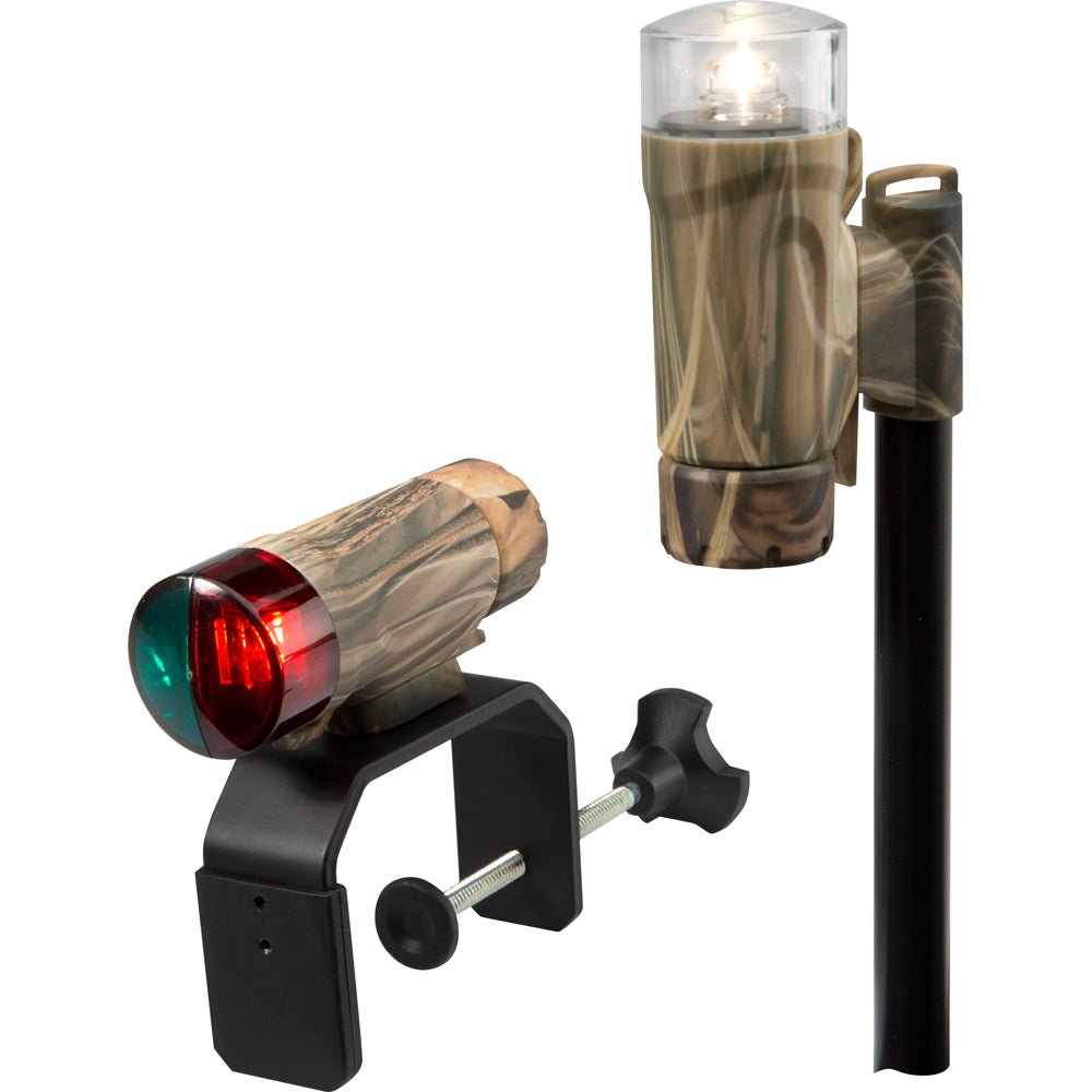 Attwood Clamp - On Portable LED Light Kit - RealTree Max - 4 Camo [14191 - 7]