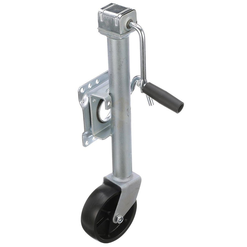 Attwood Fold - Up Trailer Jack - 1000 lb Capacity - Single Wheel [11127 - 4]