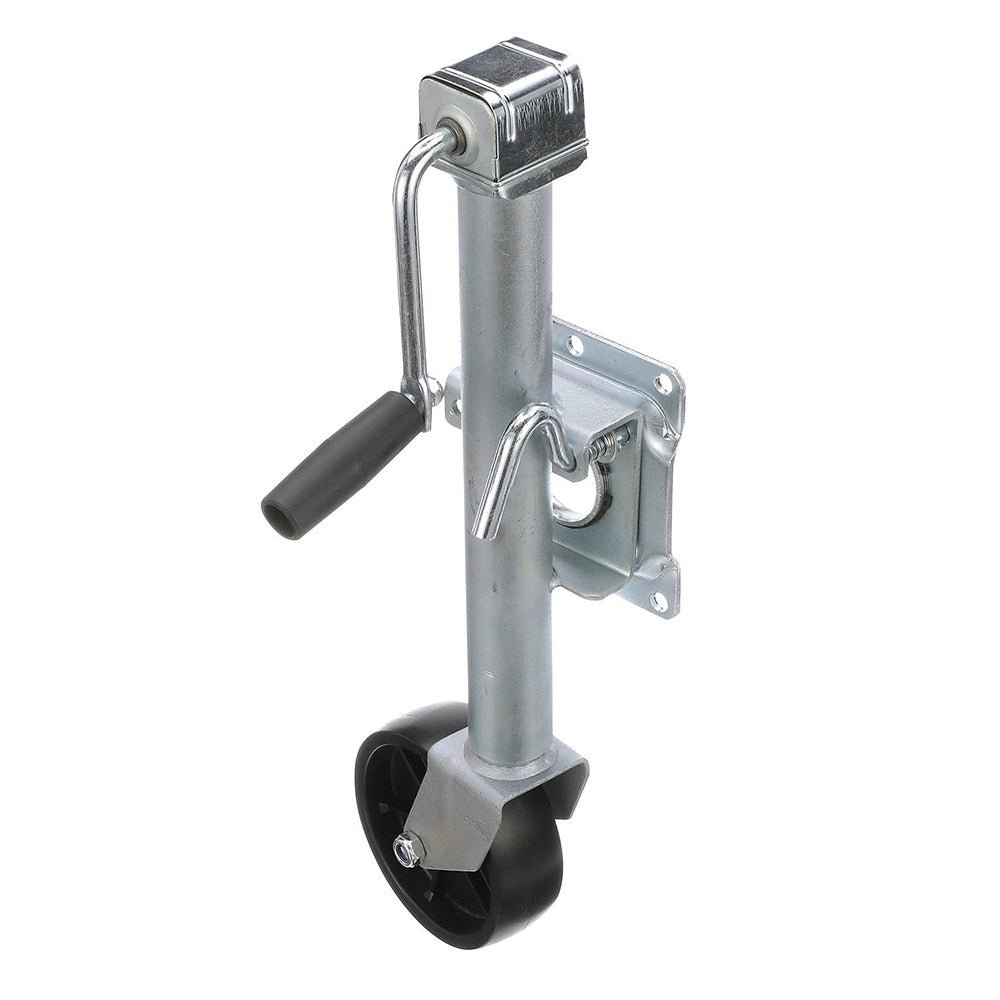 Attwood Fold - Up Trailer Jack - 1000 lb Capacity - Single Wheel [11127 - 4]