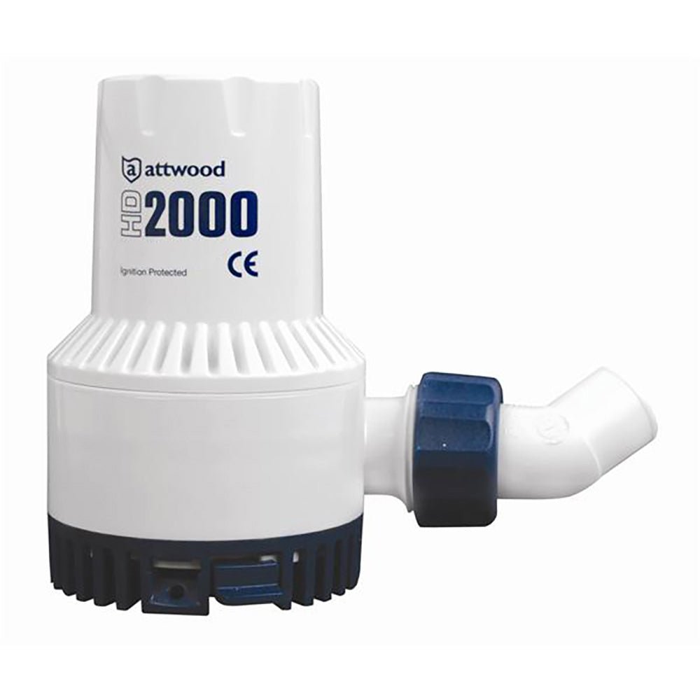 Attwood HD2000 Heavy Duty Bilge Pump - 24V 2000 GPH [4770 - 4]