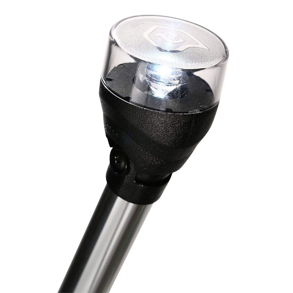 Attwood LED Articulating All Around Light - 36" Pole [5530 - 36A7]