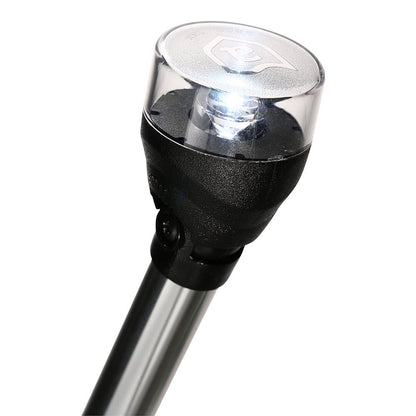 Attwood LED Articulating All Around Light - 36&quot; Pole [5530 - 36A7]