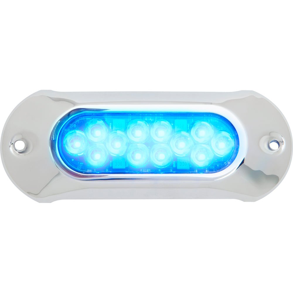 Attwood Light Armor Underwater LED Light - 12 LEDs - Blue [65UW12B - 7]