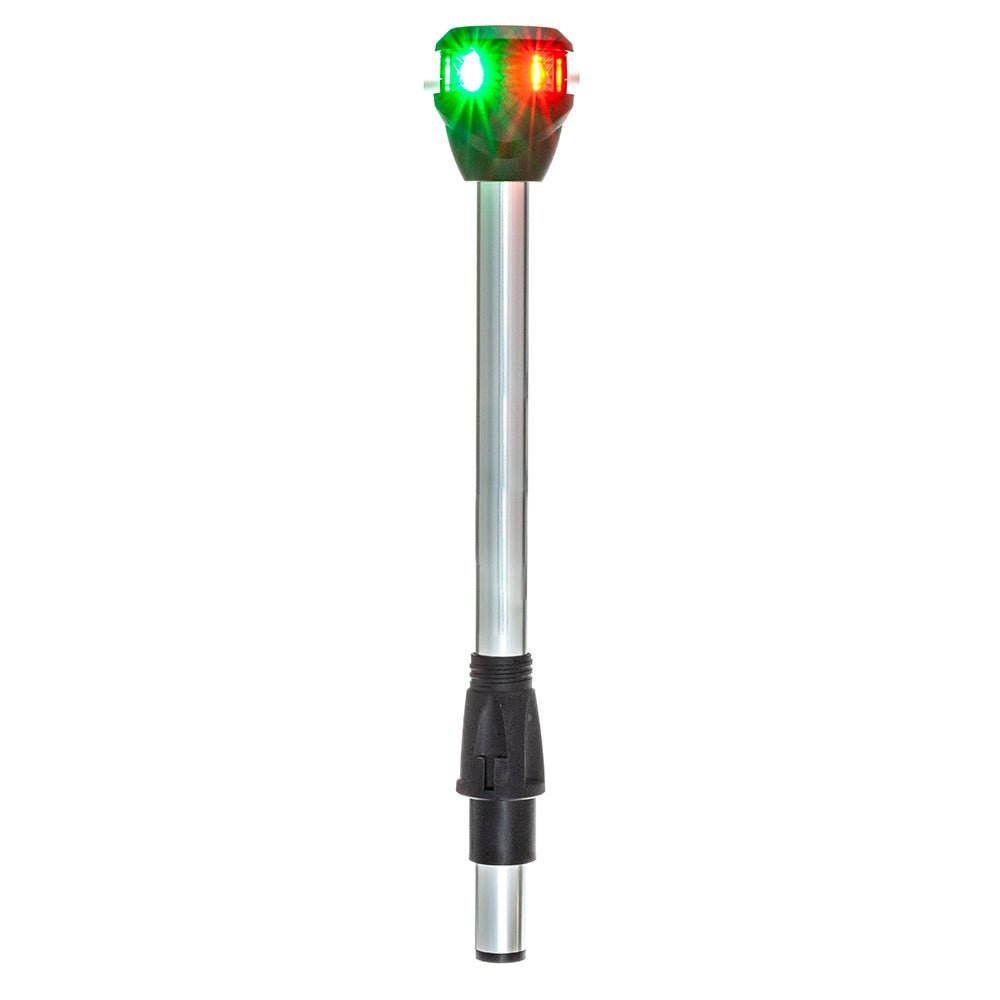 Attwood LightArmor Bi - Color Navigation Pole Light w/Task Light - Straight - 10" [NV6LC2 - 10 - 7]