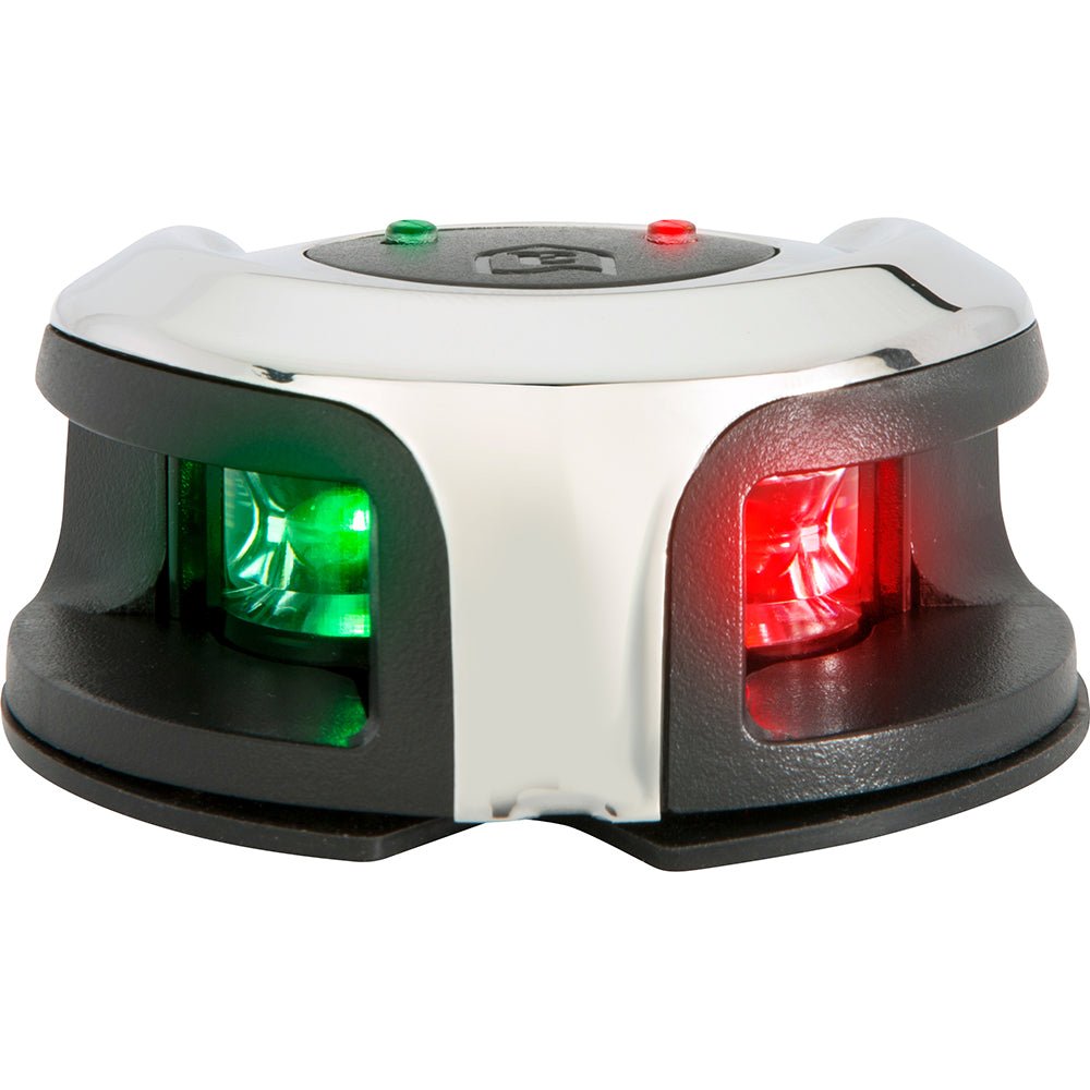 Attwood LightArmor Bow Mount Navigation Light - Stainless Steel - Bi - Color - 2NM [NV2002SS - 7]