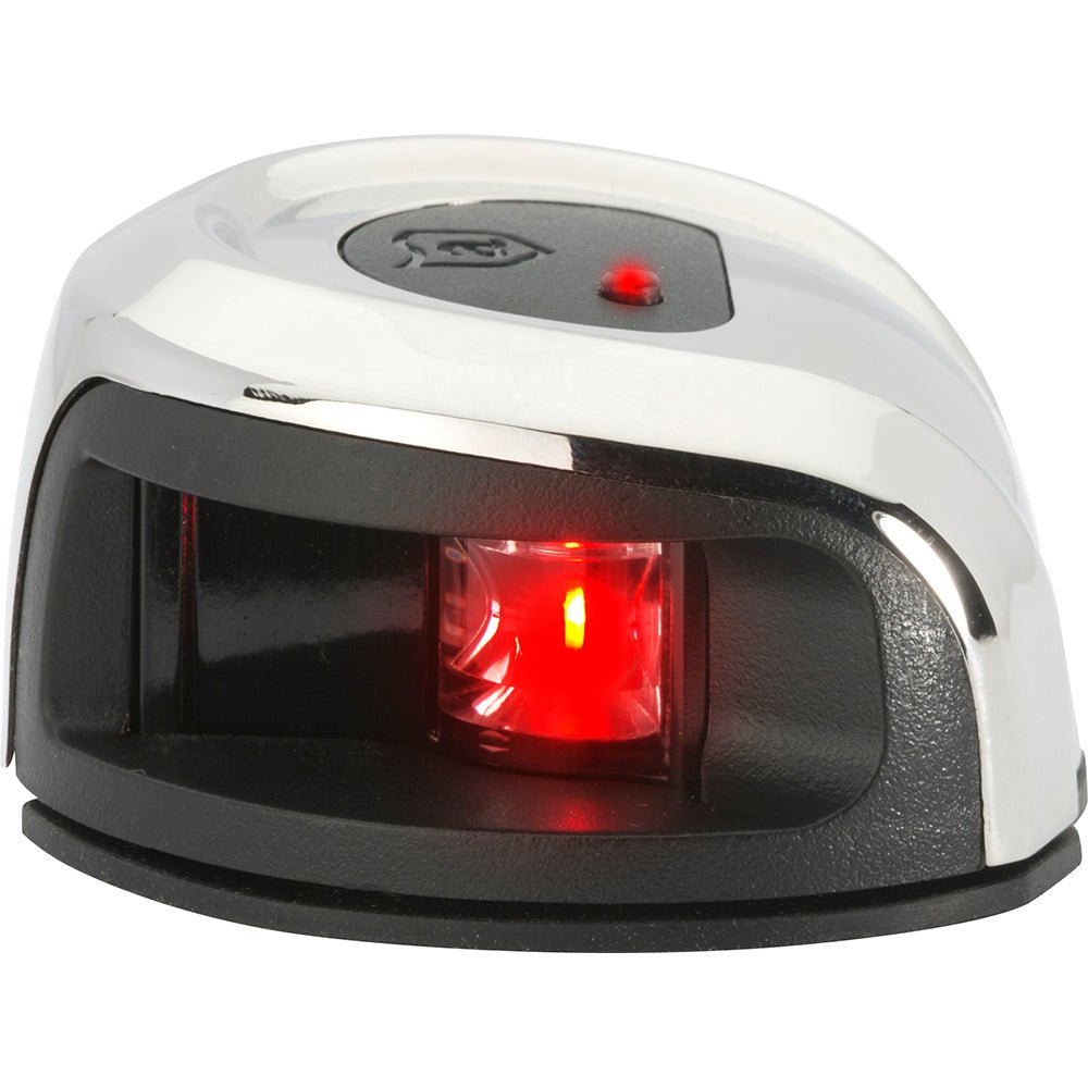 Attwood LightArmor Deck Mount Navigation Light - Stainless Steel - Port (red) - 2NM [NV2012SSR - 7]