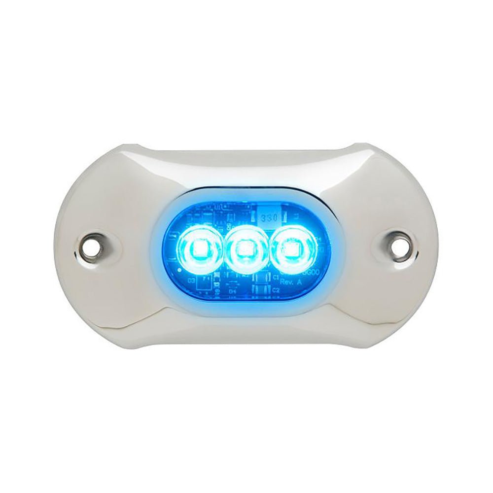 Attwood LightArmor HPX Underwater Light - 3 LED Blue [66UW03B - 7]