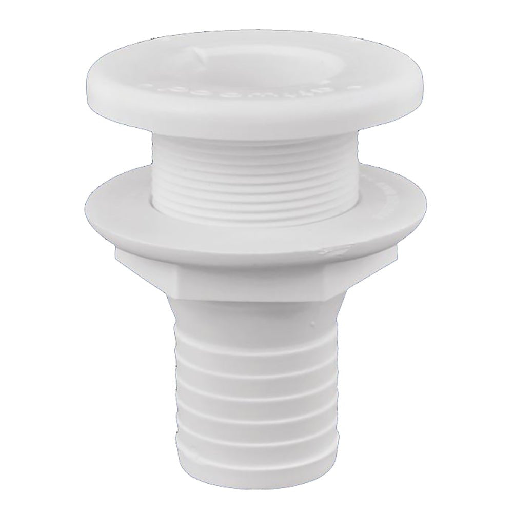 Attwood Plastic Thru - Hull Fitting - 1 - 1/2" - White [3875 - 3]