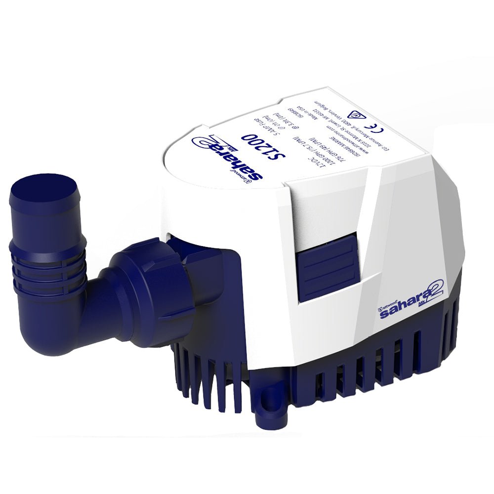 Attwood Sahara MK2 S1200 Bilge Pump 1200 GPH - 12V - Automatic [5512 - 7]