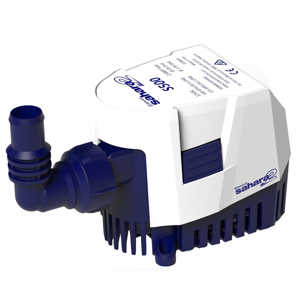 Attwood Sahara MK2 S500 Bilge Pump 500 GPH - 12V - Automatic [5505 - 7]