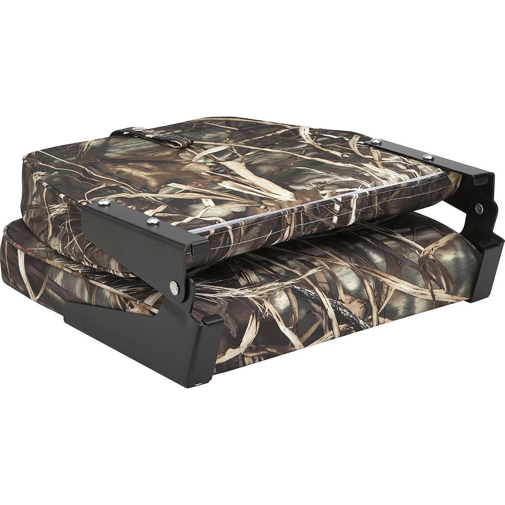 Attwood Swivl - Eze Low Back Padded Flip Seat - Camo [98395CAMO]