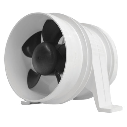 Attwood Turbo 4000 Series II Water - Resistant, In - Line Blower - 12V - White [1749 - 4]