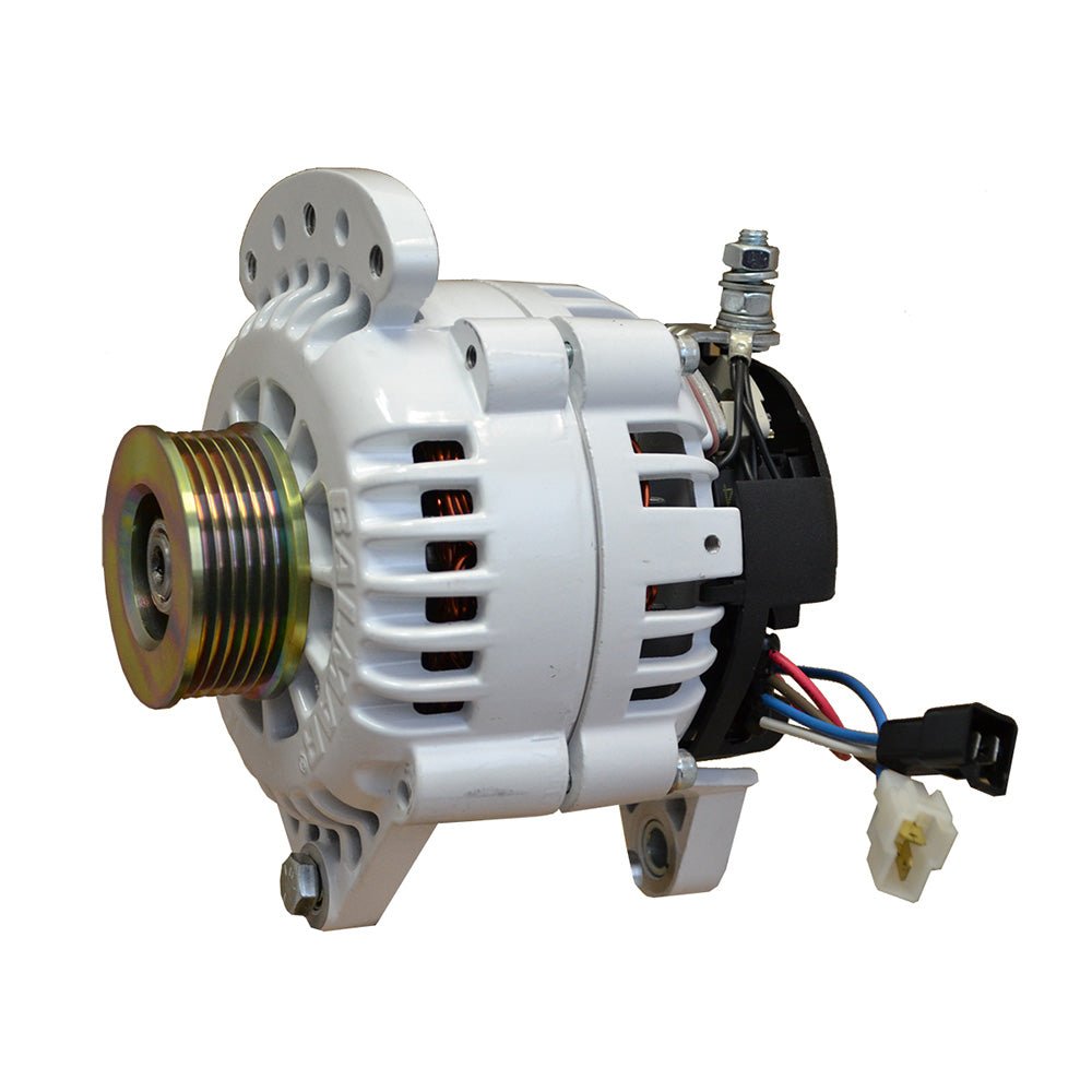 Balmar Alternator 100 AMP 12V 3.15&quot; Dual Foot Saddle K6 Pulley w/Isolated Ground [60 - 100 - K6]