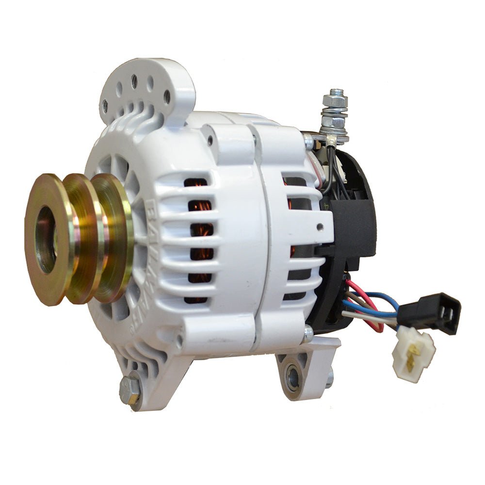 Balmar Alternator 120 AMP 12V 3.15" Dual Foot Saddle Dual Pulley w/Isolated Ground [60 - 120 - DV]