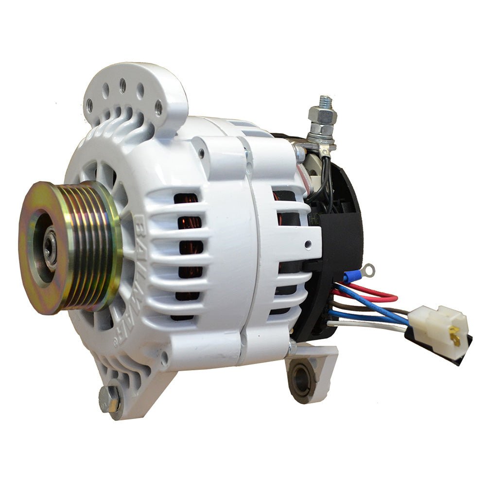 Balmar Alternator 120 AMP 12V 4&quot; Dual Foot Saddle K6 Pulley w/Isolated Ground [604 - 120 - K6]