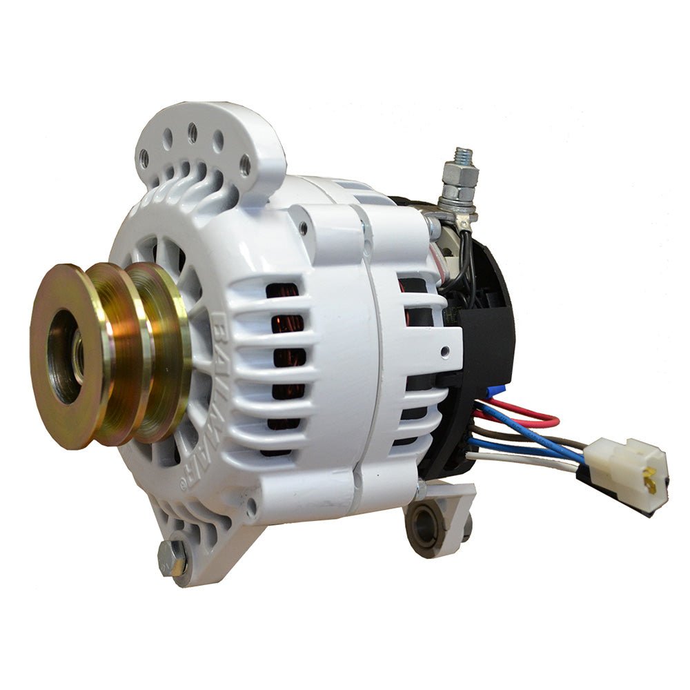 Balmar Alternator 150 AMP 12V 4&quot; Dual Foot Saddle Dual Pulley w/Isolated Ground [604 - 150 - DV]