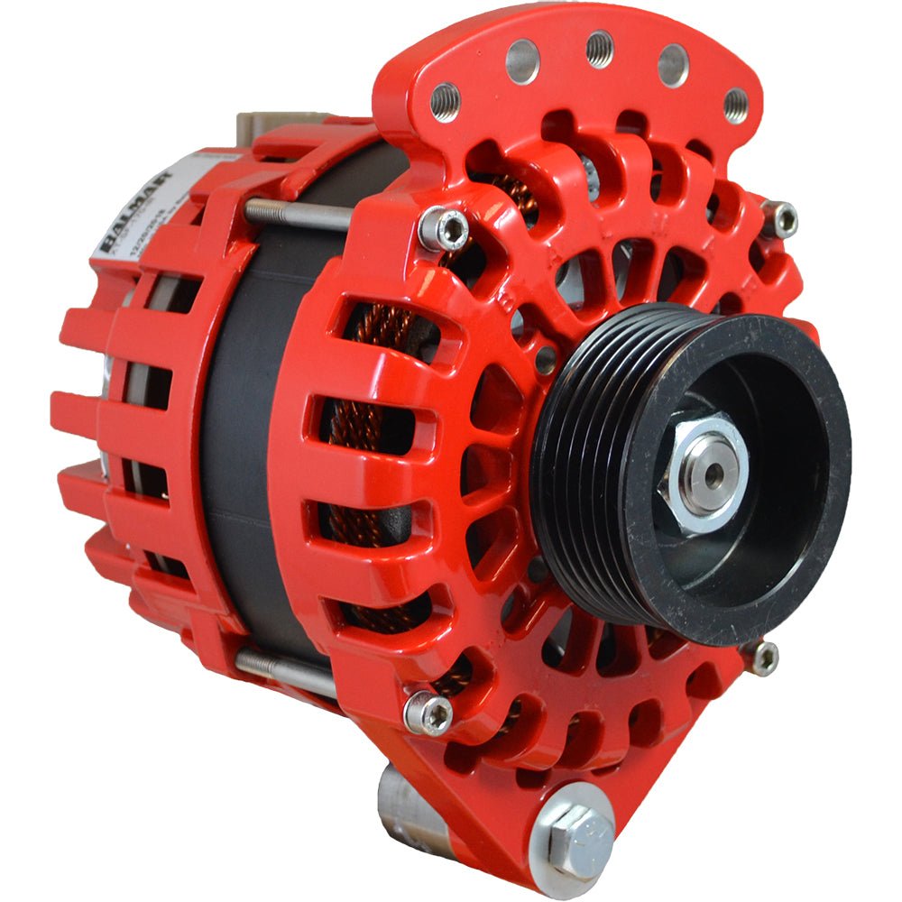 Balmar Alternator 170AMP, 12V, 1 - 2" Single Foot, K6 Pulley w/Internal Regulator Isolated Grounding [XT - SF - 170 - IR - IG]