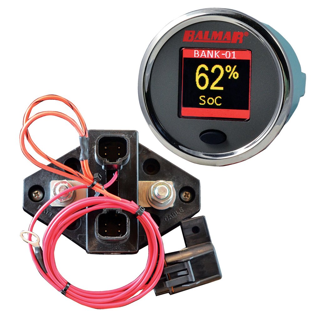 Balmar SG200 Battery Monitor Kit w/Display Shunt 10M Cable - 12 - 48 VDC [SG200]