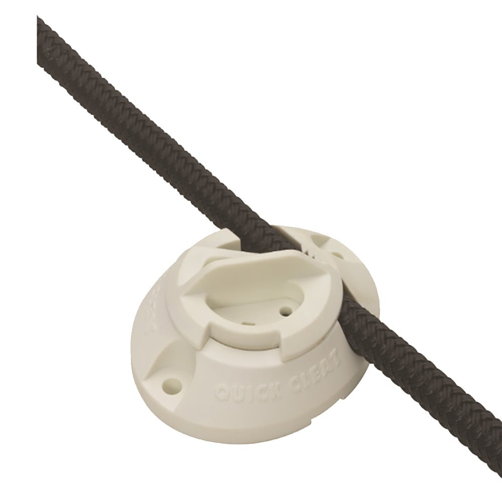 Barton Marine Quick Cleat - 5/16&quot; - White [60031]